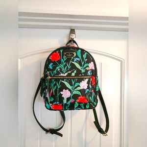EUC Kate Spade Wilson Road Small Bradley Hummingbird Floral Backpack Bag